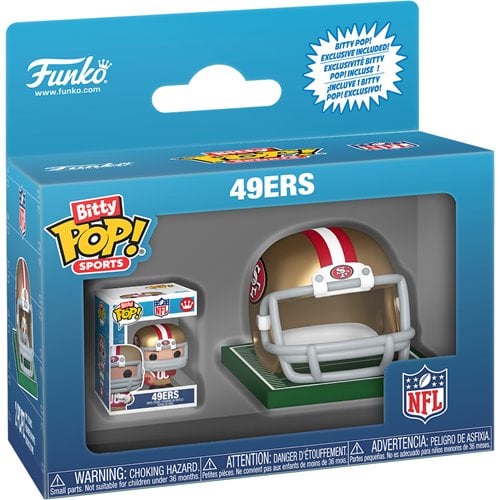 NFL NFC 49ers Funko Bitty Pop! Helmet