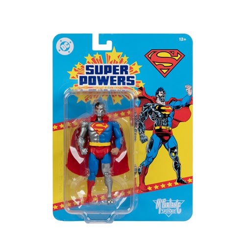 DC Super Powers Wave 13 4 1/2-Inch Scale Action Figure Cyborg Superman - Entertainment Earth Exclusive
