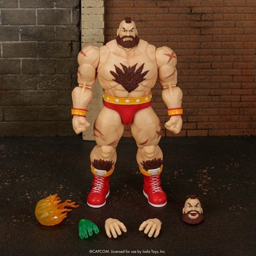 Ultra Street Fighter II Zangief Deluxe 6-Inch Scale Action Figure