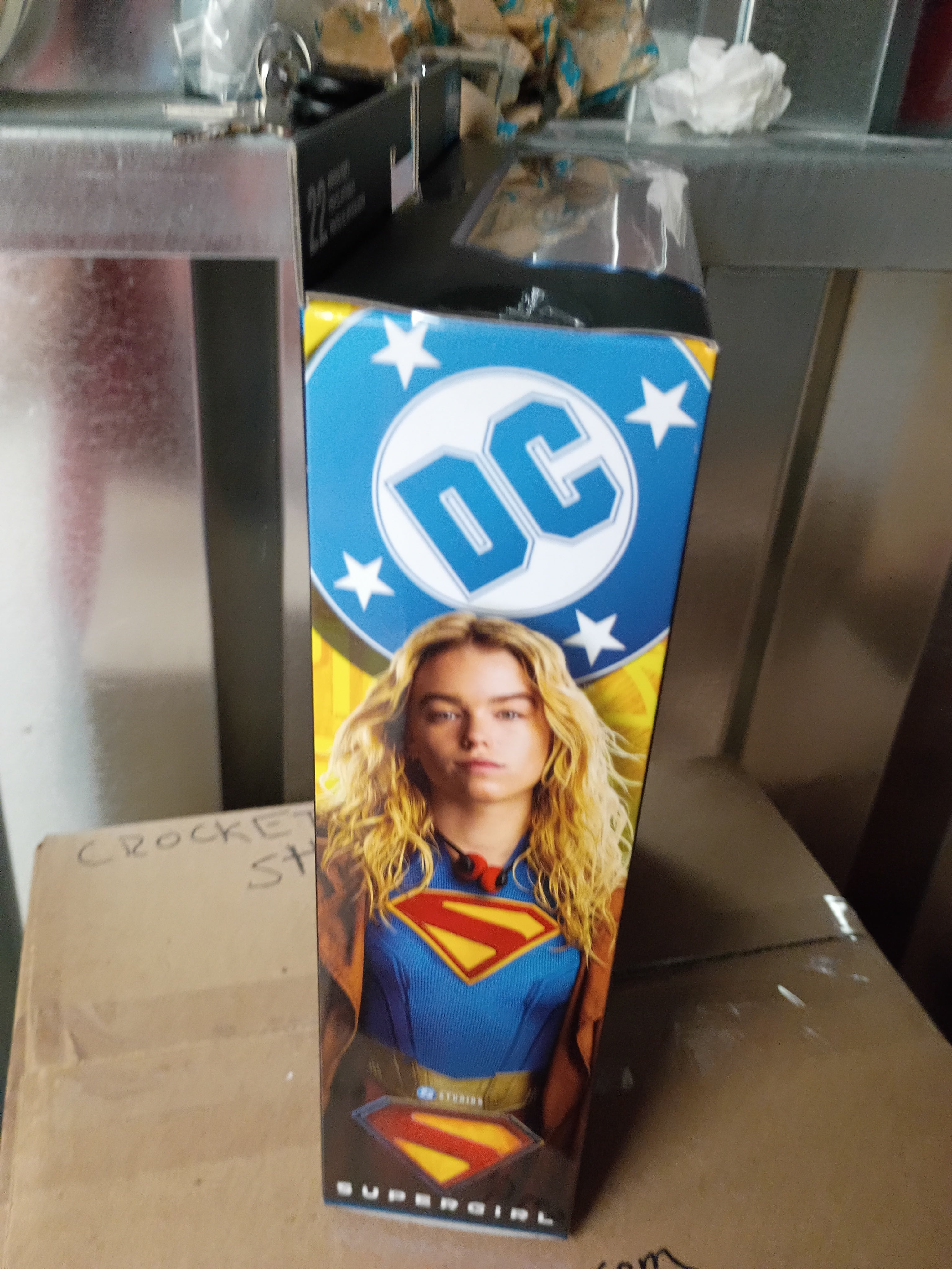 DC Multiverse Deluxe Theatrical Edition Wave 4 Supergirl Movie Supergirl and Baby Krypto 7-Inch Scale Action Figure