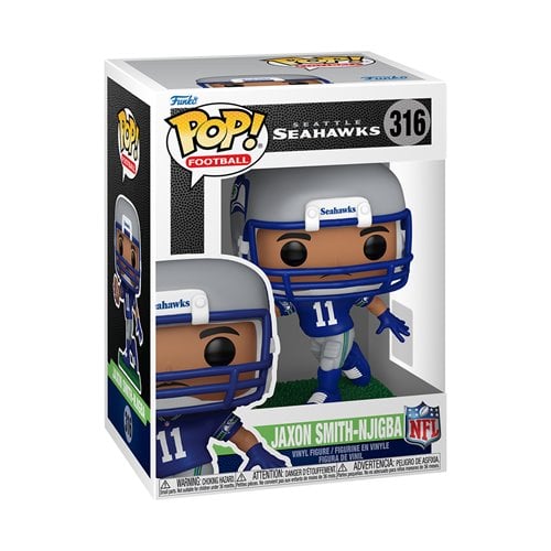 NFL Seattle Seahawks Jaxon Smith-Njigba Funko Pop! Vinyl Figure #316