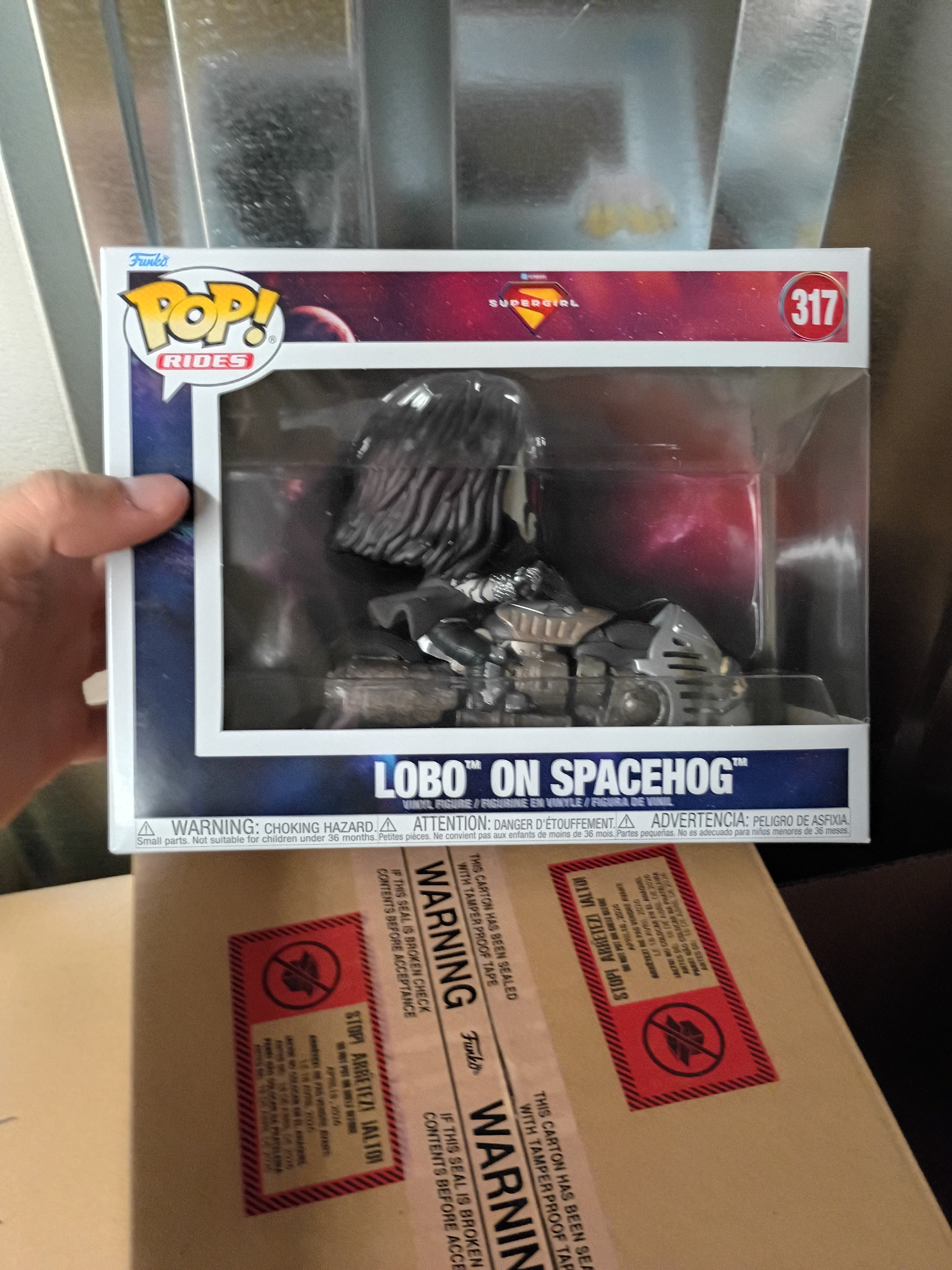 Supergirl (2026) Lobo on The Spacehog Funko Pop! Ride #317