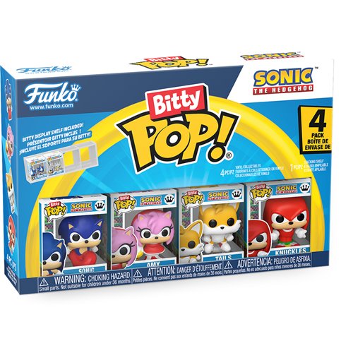 Sonic the Hedgehog Sonic Funko Bitty Pop! Mini-Figure 4-Pack
