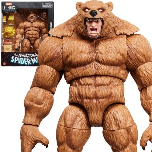 Preorder (April 2026) Spider-Man Marvel Legends Series Grizzly 6-Inch Action Figure