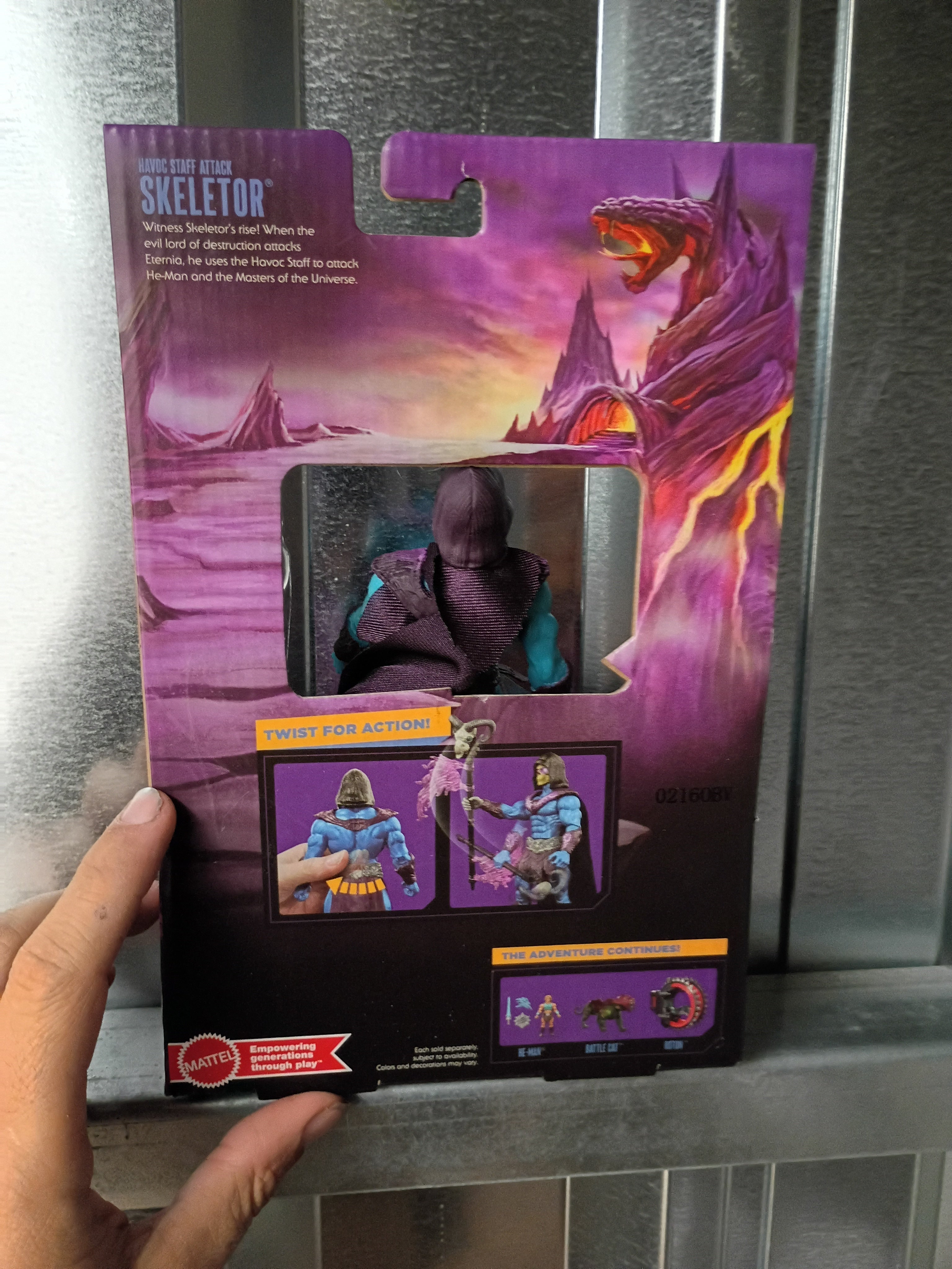 Masters of the Universe 2026 Kid Feature Wave 1 Skeletor Havoc Staff Attack Action Figure