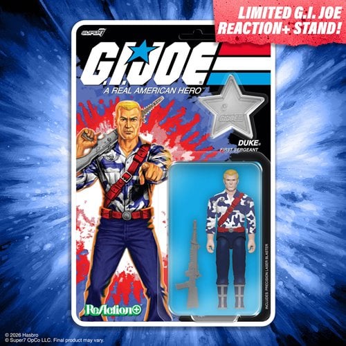G.I. Joe Duke (America's 250th Anniversary) 3 3/4-Inch ReAction+ Figure
