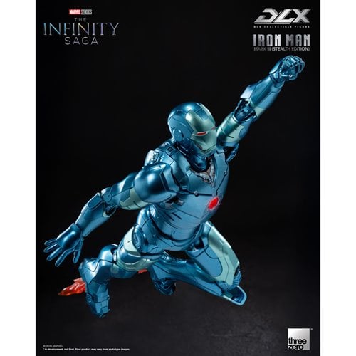 Marvel Studios: The Infinity Saga Iron Man Mark 3 Stealth Edition DLX Action Figure
