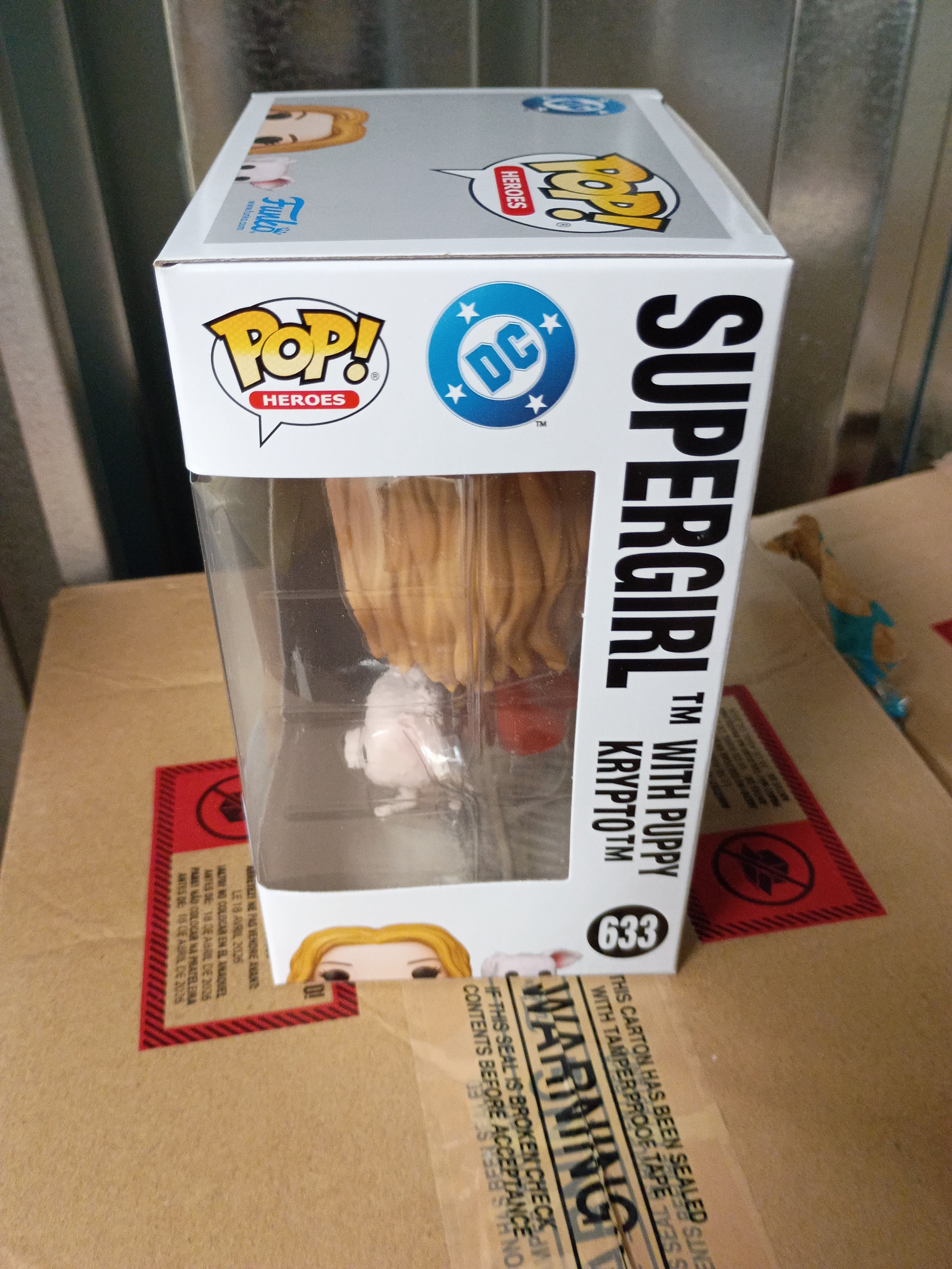 Supergirl (2026) Supergirl with Puppy Krypto Funko Pop! Vinyl Figure and Buddy #633