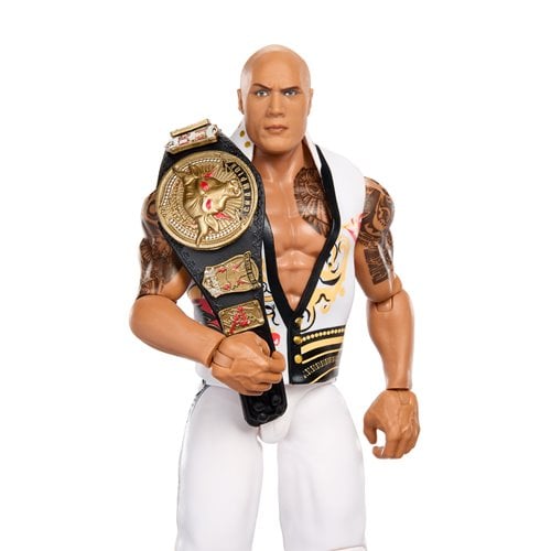 The Rock with People's Championship Title