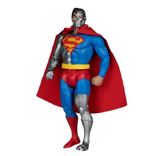 DC Super Powers Wave 13 4 1/2-Inch Scale Action Figure Cyborg Superman - Entertainment Earth Exclusive