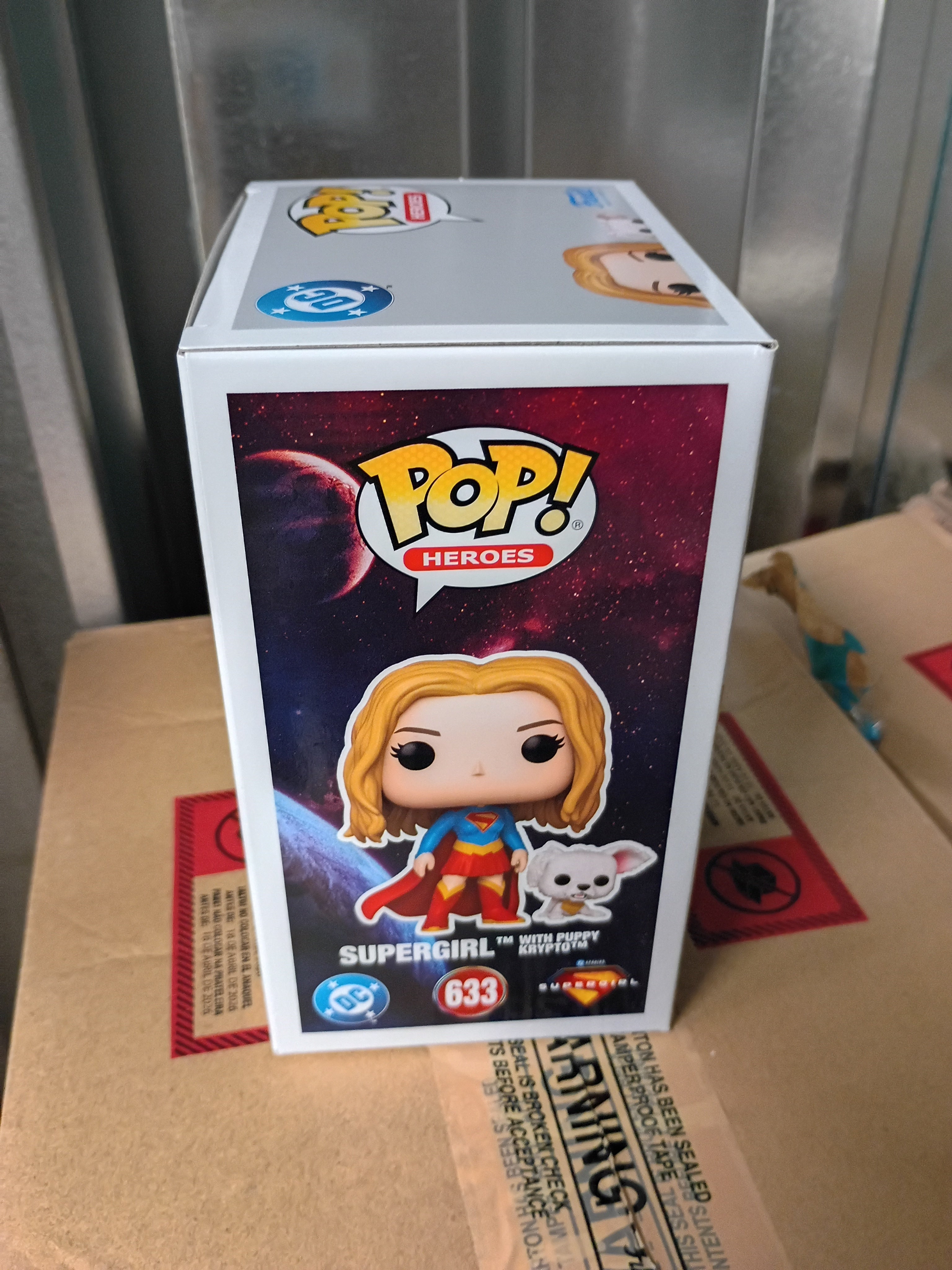 Supergirl (2026) Supergirl with Puppy Krypto Funko Pop! Vinyl Figure and Buddy #633