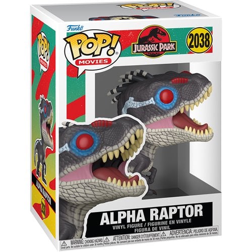 Jurassic Park Alpha Raptor Funko Pop! Vinyl Figure #2038