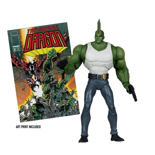 Dragon Savage Dragon Image Comics Founders Series McFarlane Elite Edition 7-Inch Deluxe Action Figure
