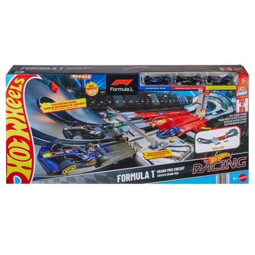 Hot Wheels Racing Formula 1 Grand Prix Trackset with Vehicles