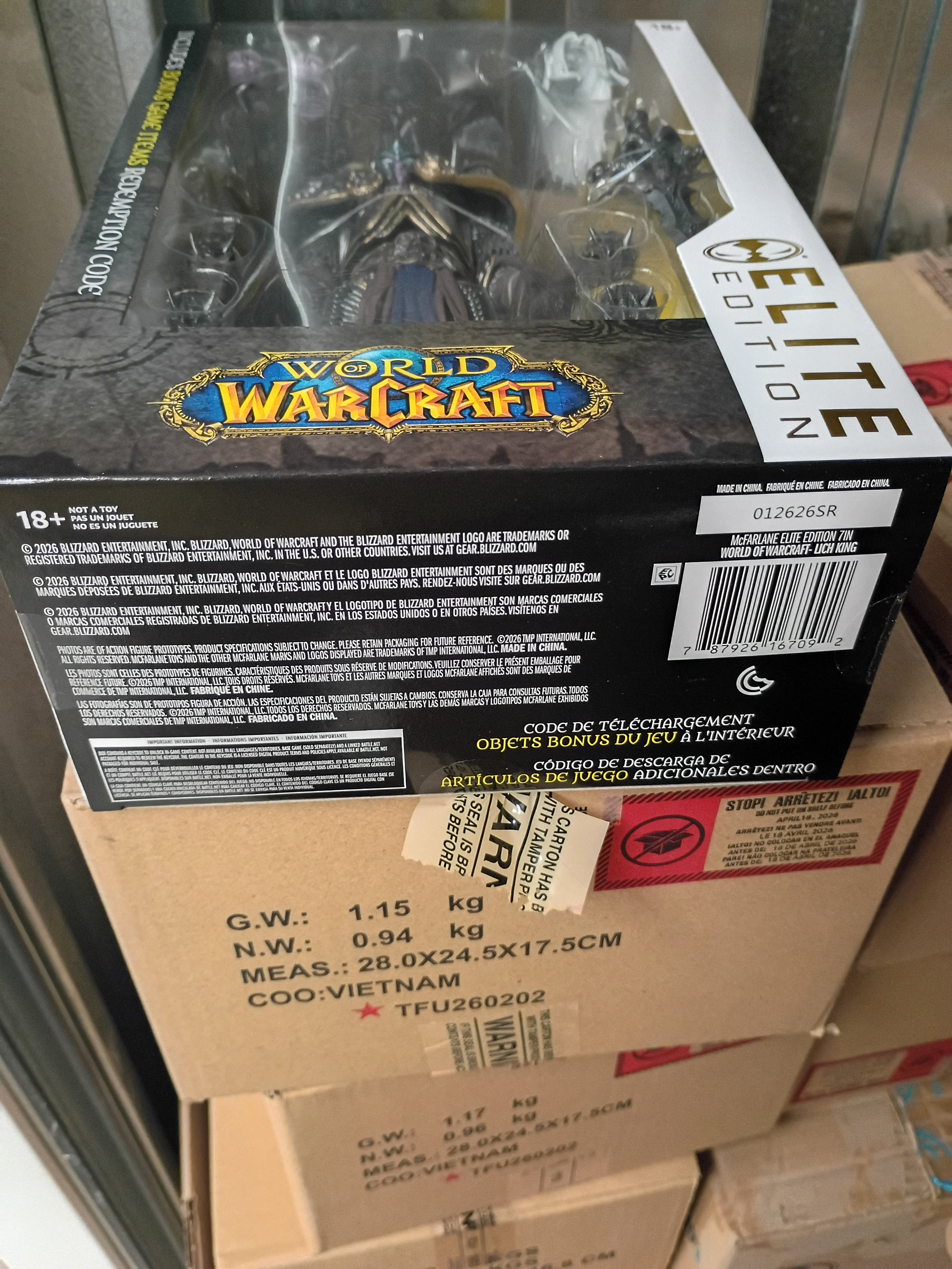 World of Warcraft The Lich King McFarlane Elite Edition #9 7-Inch Deluxe Action Figure