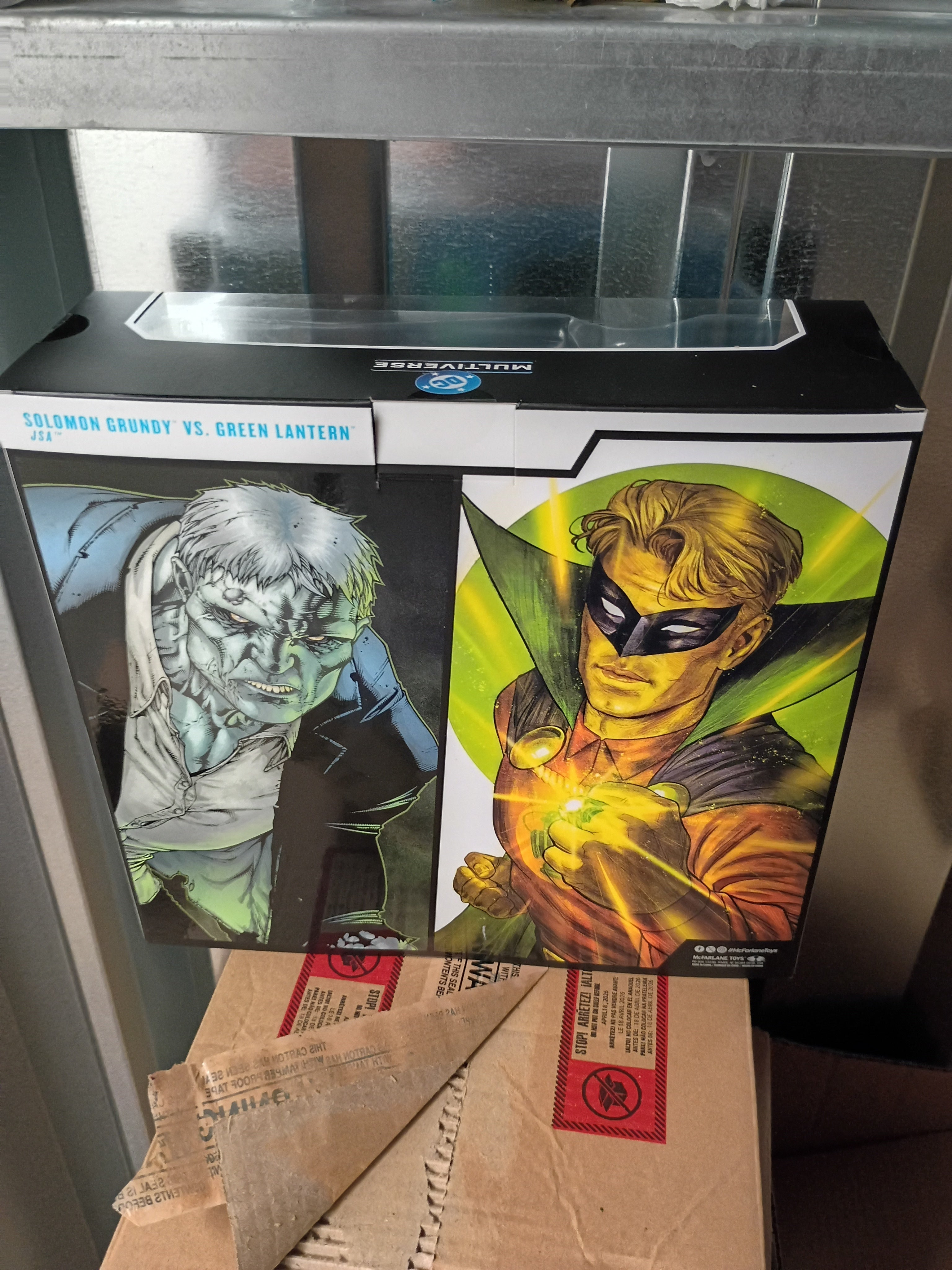 DC Multiverse Green Lantern Justice Society of America vs Solomon Grundy Megafig Action Figure 2-Pack