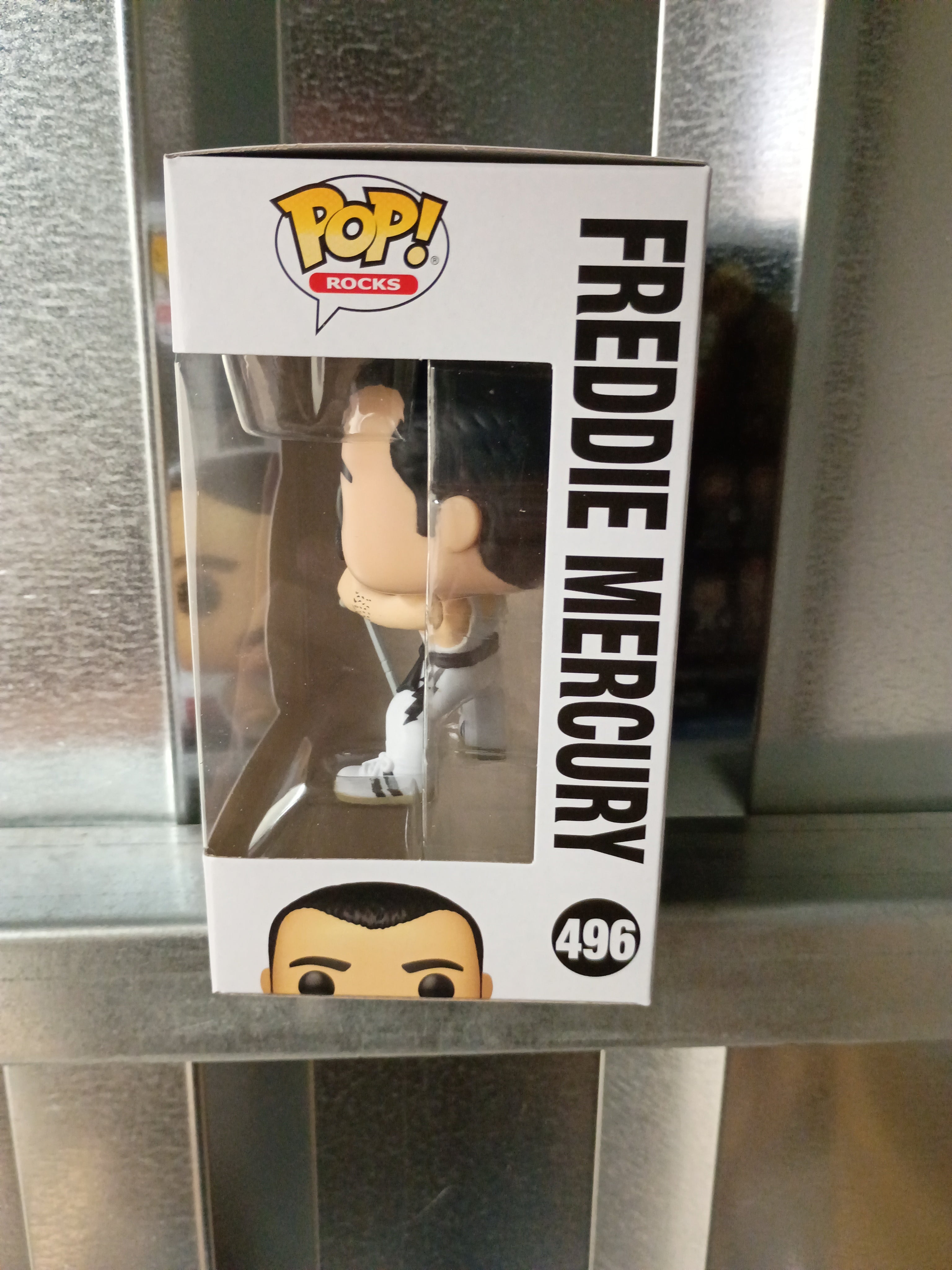 Freddie Mercury White Singlet Collectible Vinyl Figure