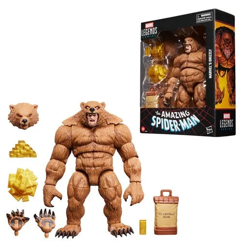 Preorder (April 2026) Spider-Man Marvel Legends Series Grizzly 6-Inch Action Figure
