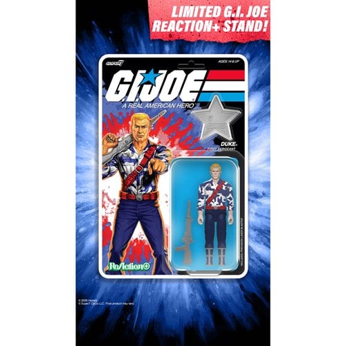 G.I. Joe Duke (America's 250th Anniversary) 3 3/4-Inch ReAction+ Figure