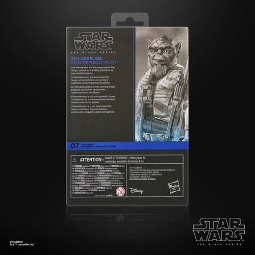 Star Wars The Black Series Garazeb Zeb Orrelios Deluxe 6-Inch Action Figure