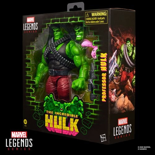 August 2026 Marvel Legends Series Professor Hulk 6-Inch Action Figure