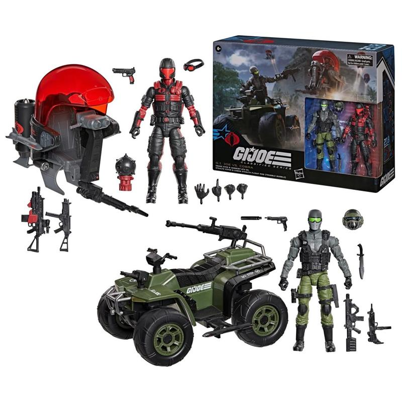 G.I. Joe Classified Varmint ATV vs. Trubble Bubble Vehicles