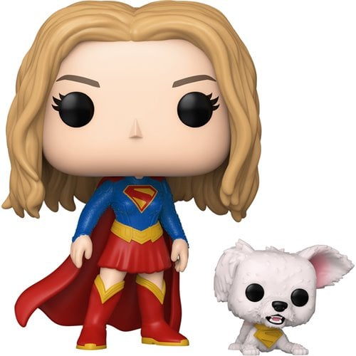 Supergirl (2026) Supergirl with Puppy Krypto Funko Pop! Vinyl Figure and Buddy #633