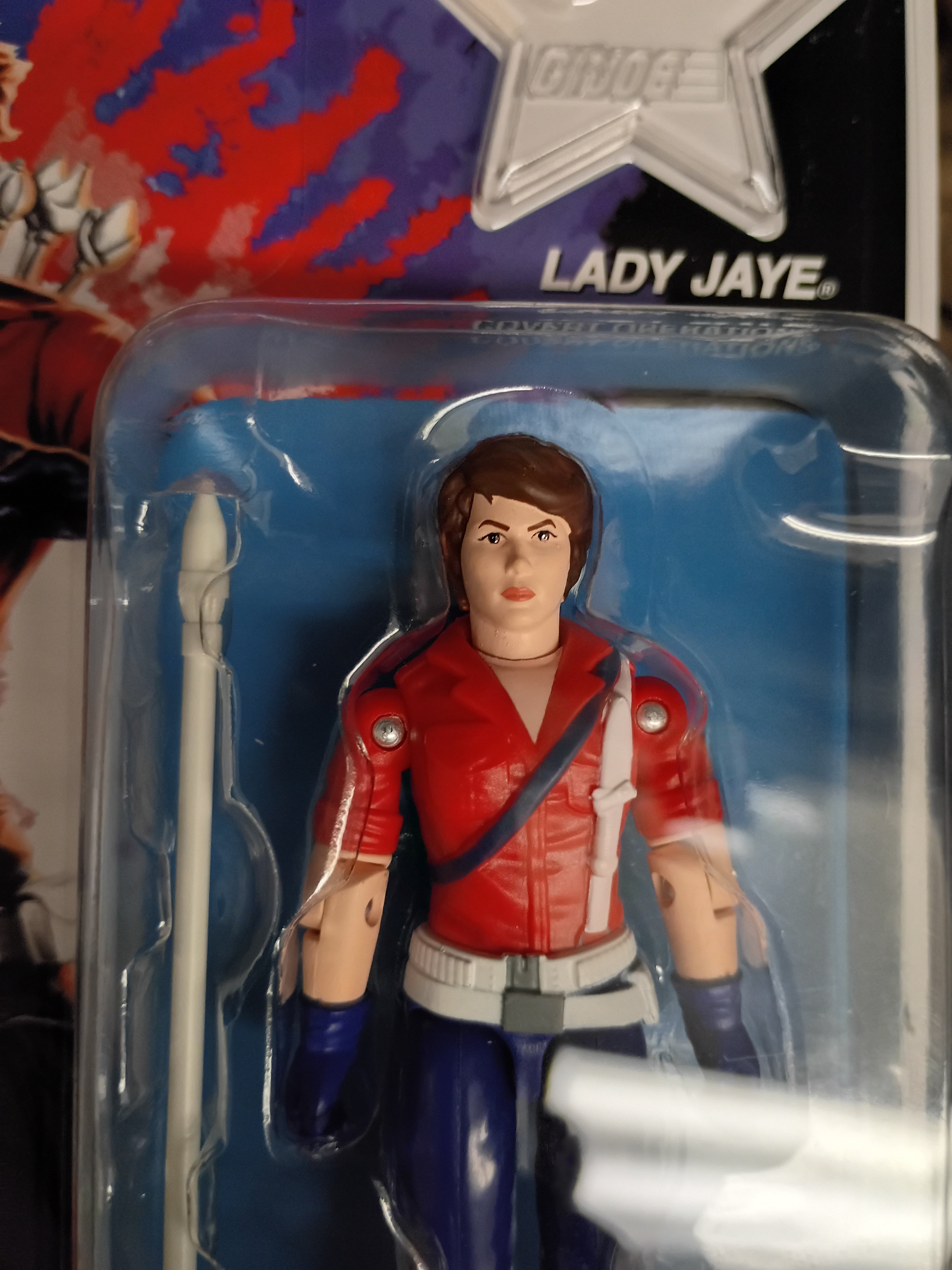 G.I. Joe Lady Jaye (America's 250th Anniversary) 3 3/4-Inch ReAction+ Figure: