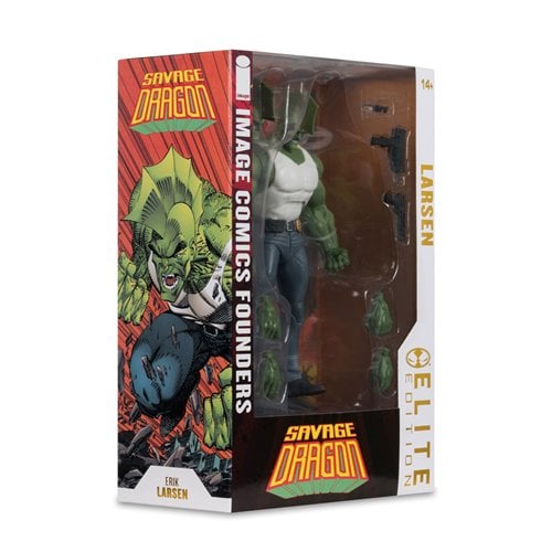 Dragon Savage Dragon Image Comics Founders Series McFarlane Elite Edition 7-Inch Deluxe Action Figure