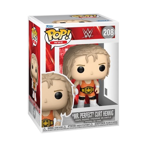 WWE Curt Hennig (Mr. Perfect) Funko Pop! Vinyl Figure #208