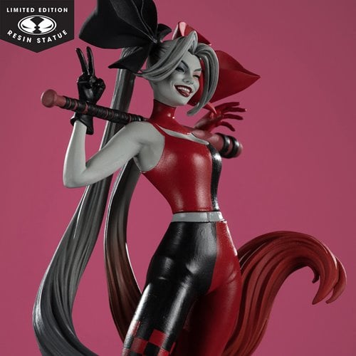 DC Direct Harley Quinn by Alex Garner Harley Quinn: Red, White, and Black 1:10 Scale Resin Statue