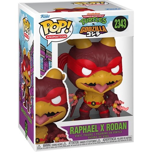 Teenage Mutant Ninja Turtles x Godzilla Raphael x Rodan Funko Pop! Vinyl Figure #2343