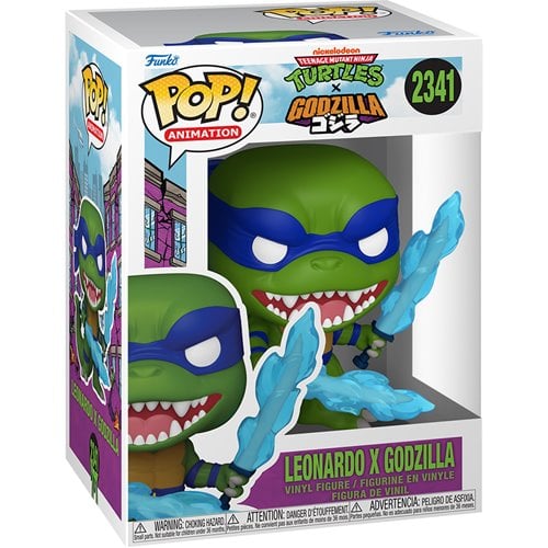 Teenage Mutant Ninja Turtles x Godzilla Leonardo x Godzilla Funko