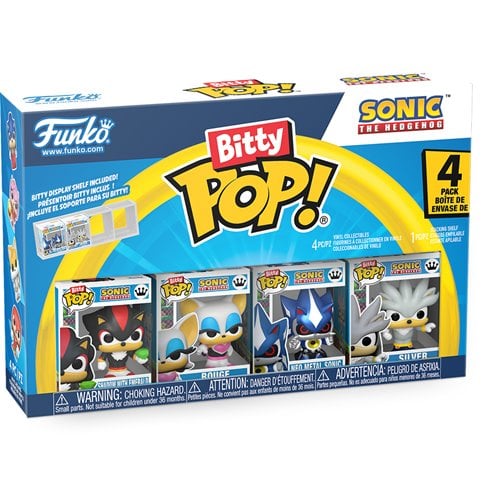 Sonic the Hedgehog Shadow Funko Bitty Pop! Mini-Figure 4-Pack
