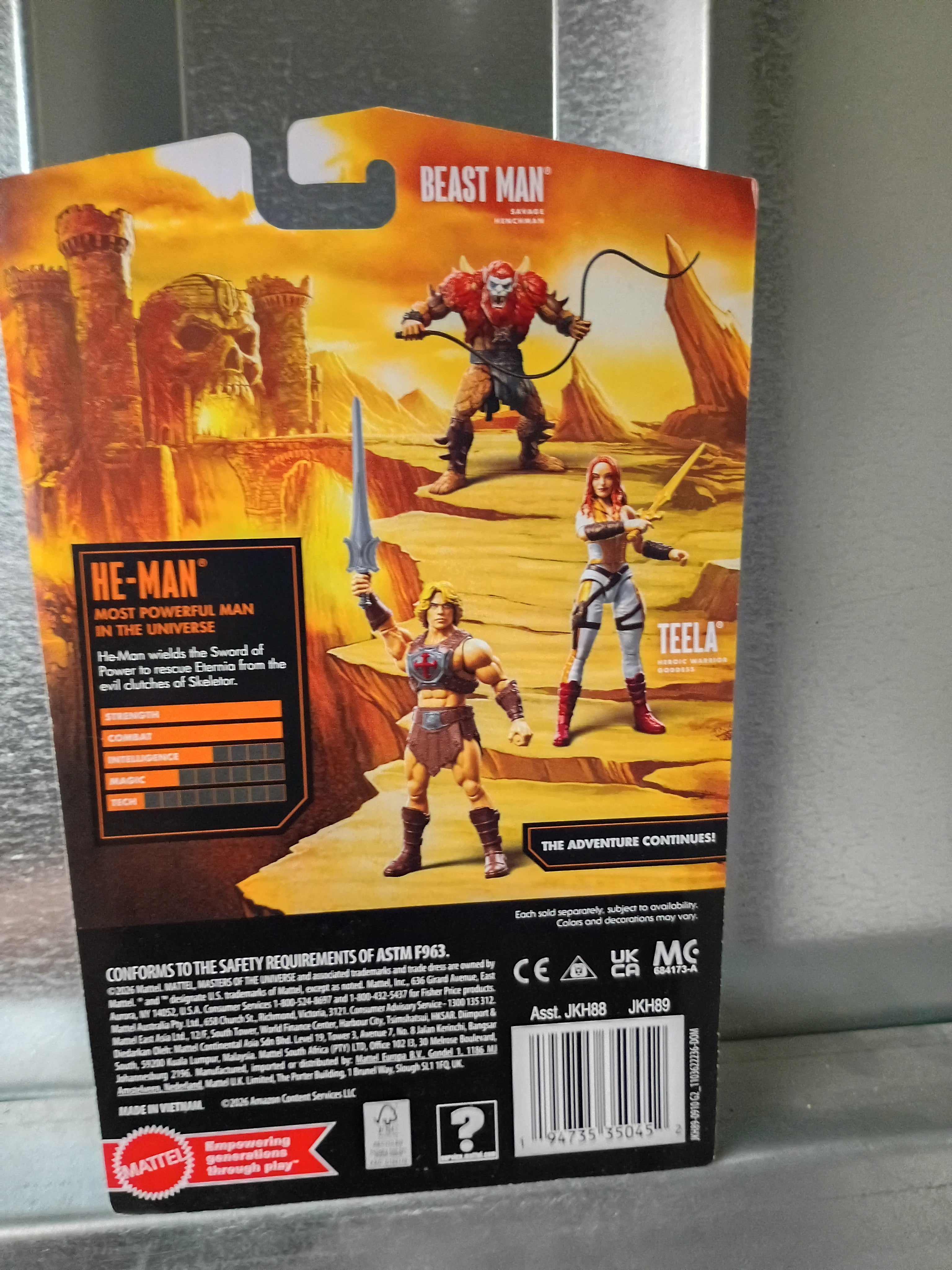 Masters of the Universe 2026 Kid Core wave 1 He-Man