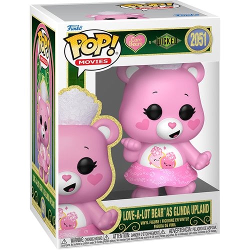 Care Bears x Wicked Love-a-Lot Bear as Glinda Upland Funko Pop! Vinyl Figure #2051