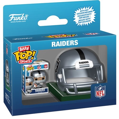 NFL AFC Raiders Funko Bitty Pop! Helmet