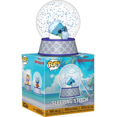Lilo & Stitch Mini Glitter Globe