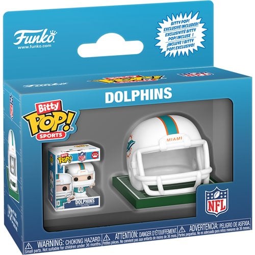 NFL AFC Dolphins Funko Bitty Pop! Helmet