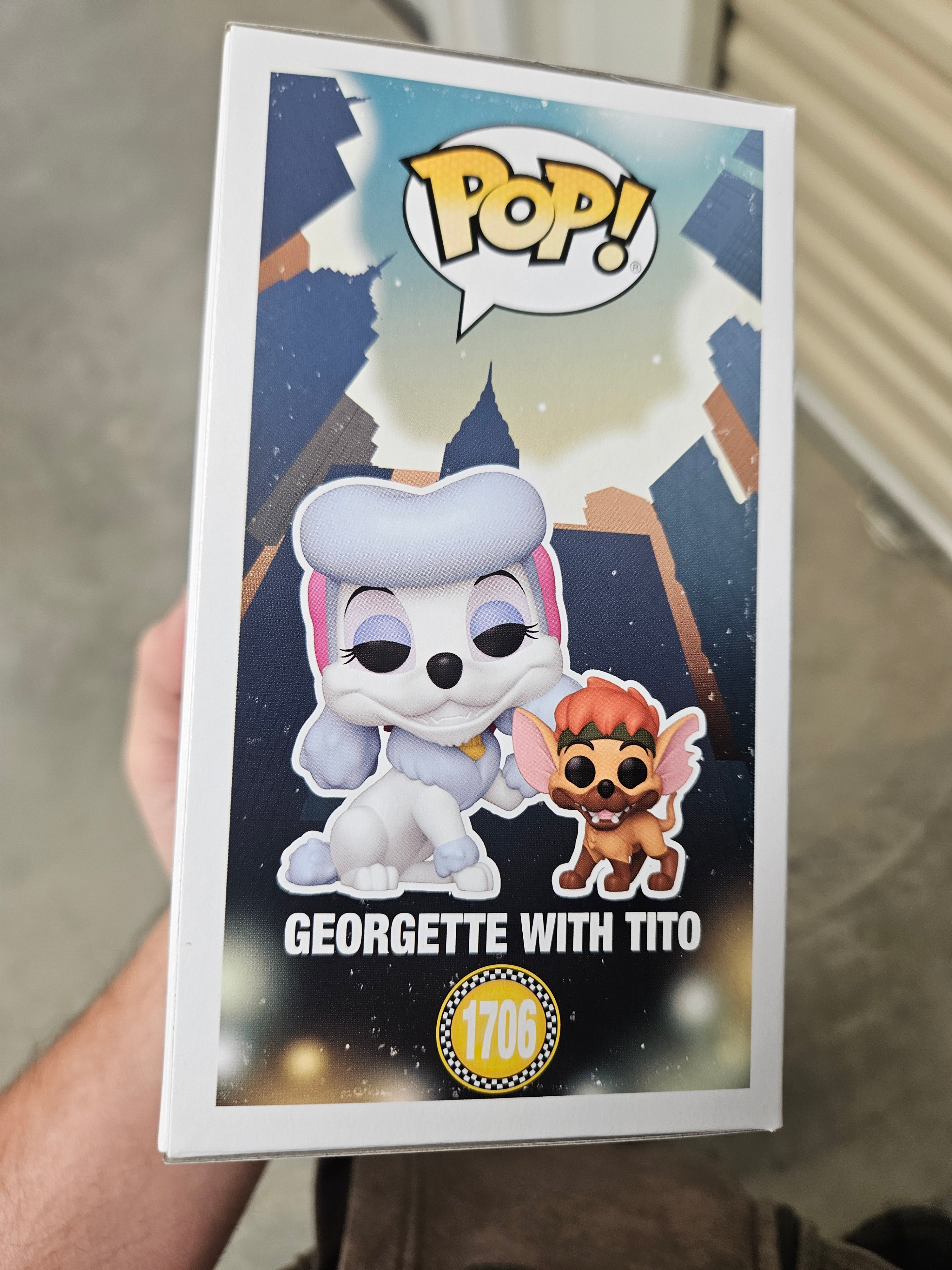 Oliver and Company Georgette with Tito Funko Pop! Vinyl Figure and Buddy #1706