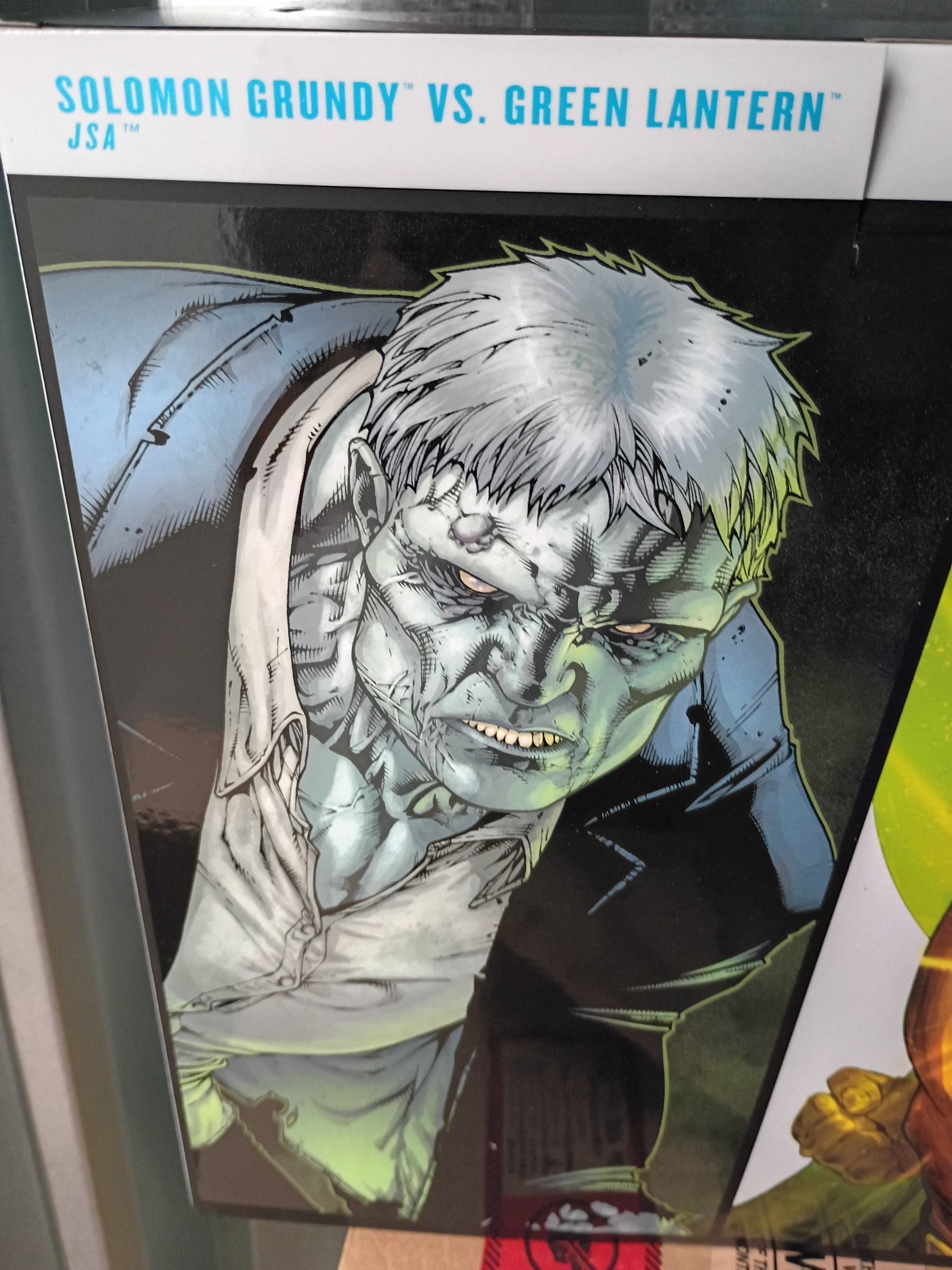 DC Multiverse Green Lantern Justice Society of America vs Solomon Grundy Megafig Action Figure 2-Pack