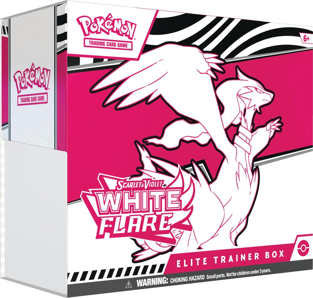 Pokemon: White Flare Elite Trainer Box - SV: White Flare (WHT)