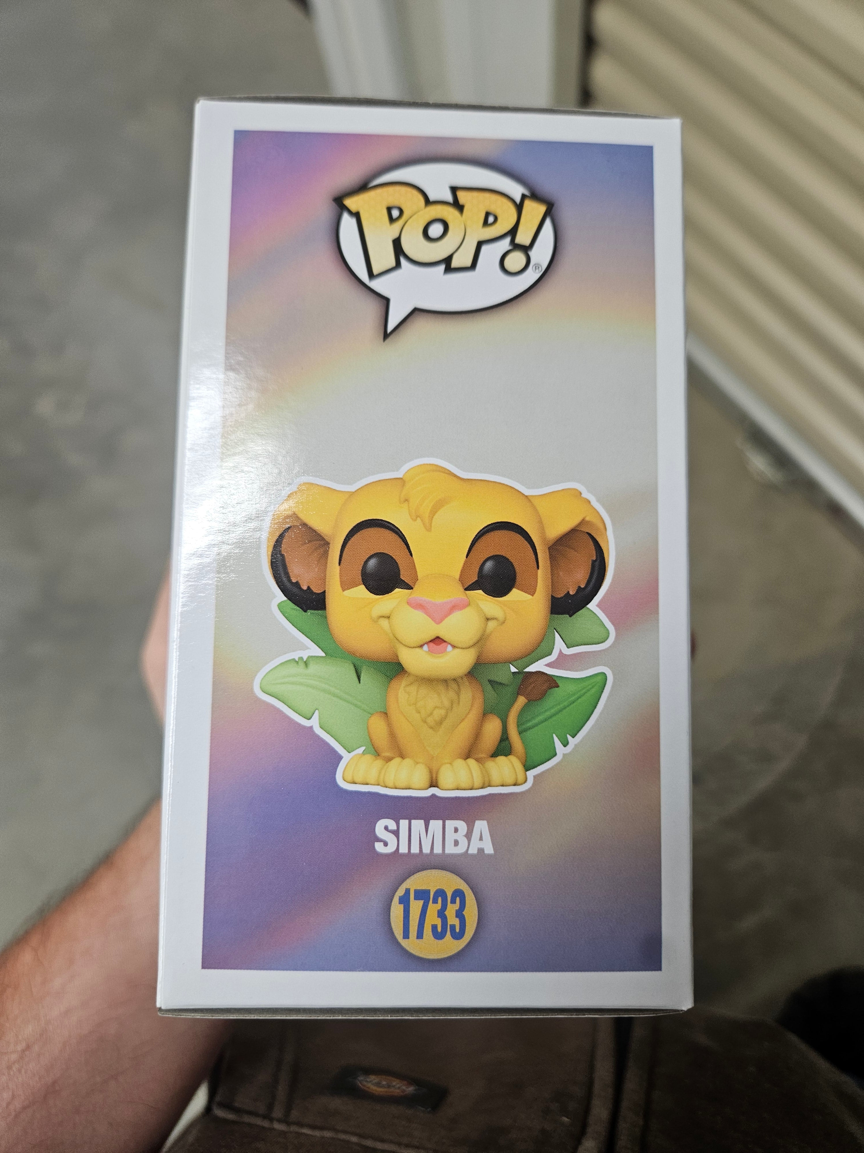 The Lion King Simba Funko Pop! Vinyl Figure #1733 - Specialty