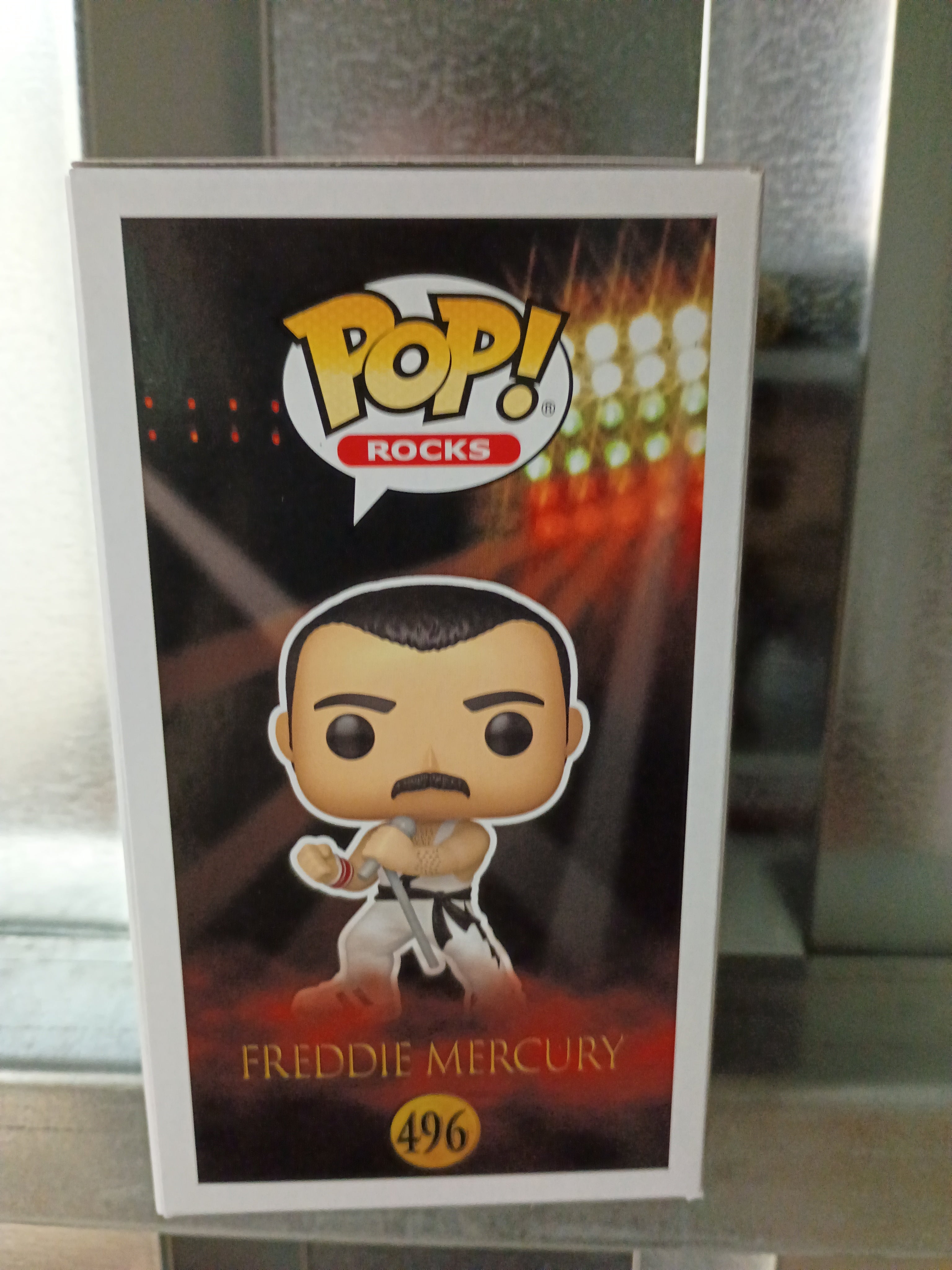 Freddie Mercury White Singlet Collectible Vinyl Figure
