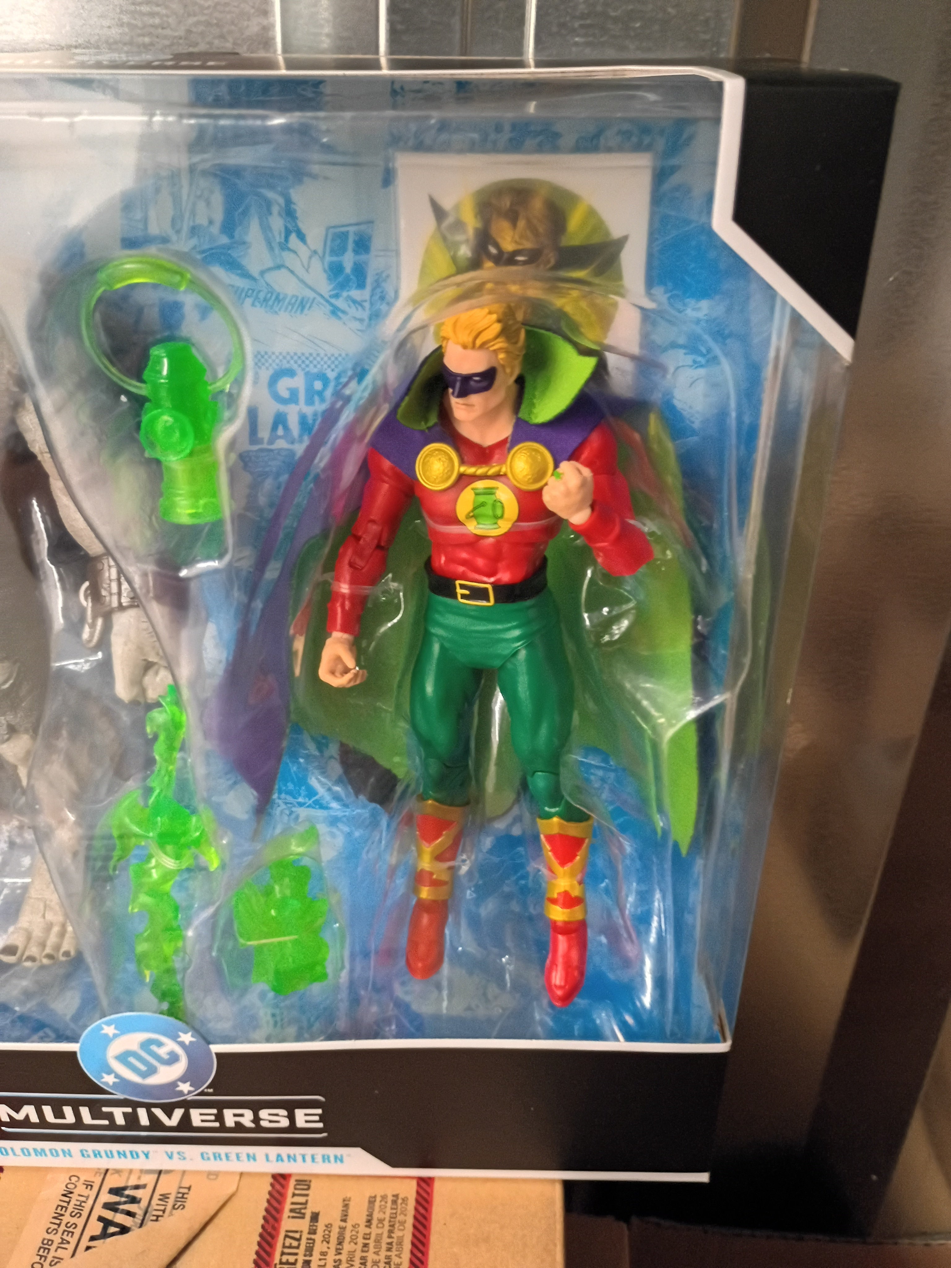 DC Multiverse Green Lantern Justice Society of America vs Solomon Grundy Megafig Action Figure 2-Pack