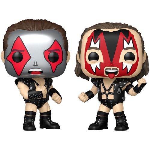 WWE Demolition: Ax & Smash Metallic Funko Pop! Vinyl Figure 2-Pack