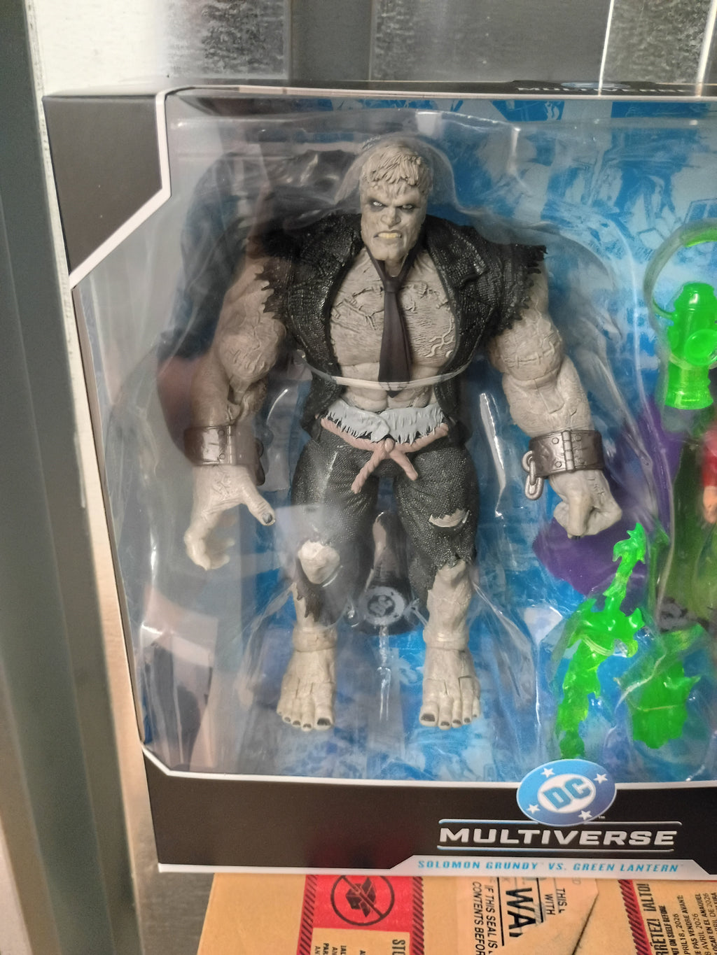 DC Multiverse Green Lantern Justice Society of America vs Solomon Grundy Megafig Action Figure 2-Pack
