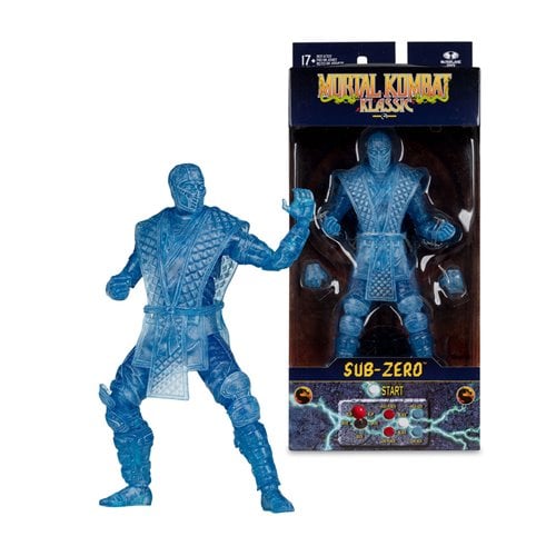 Mortal Kombat Klassic Wave 5 Sub-Zero Ice Clone 7-Inch Scale Action Figure