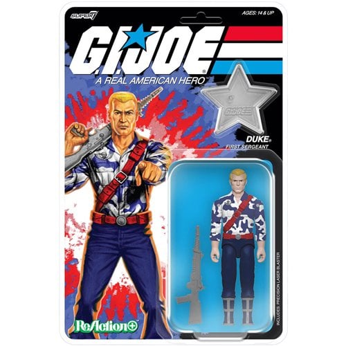 G.I. Joe Duke (America's 250th Anniversary) 3 3/4-Inch ReAction+ Figure