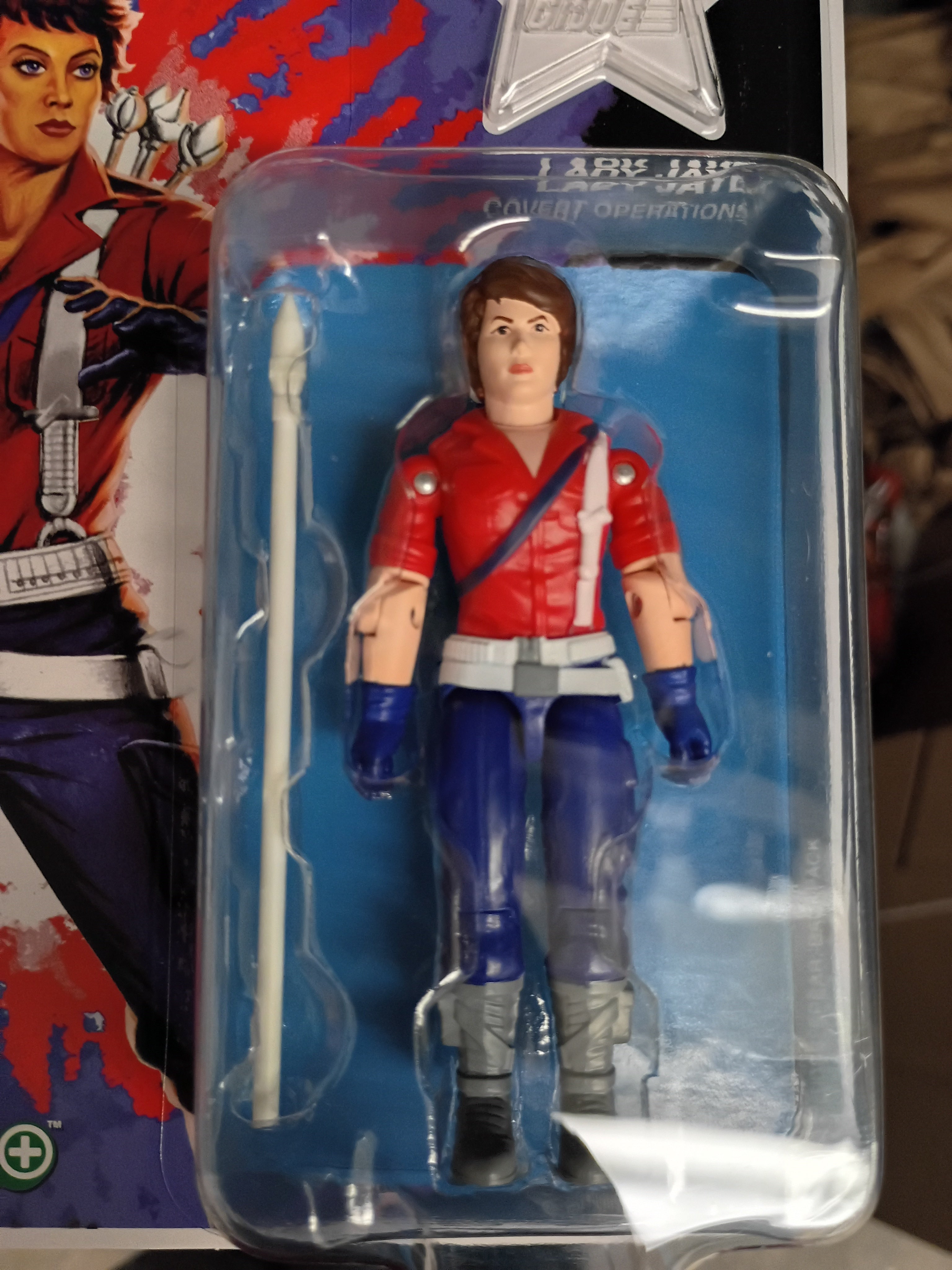 G.I. Joe Lady Jaye (America's 250th Anniversary) 3 3/4-Inch ReAction+ Figure: